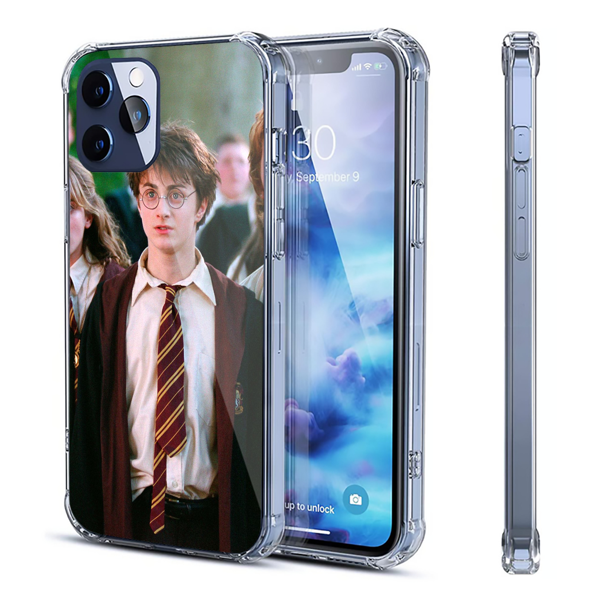 （画像用） Harry Potter ハリー・ポッターシリーズ 【iPhone 12シリーズ対応】透明スマホケース（クリアソフトケース）